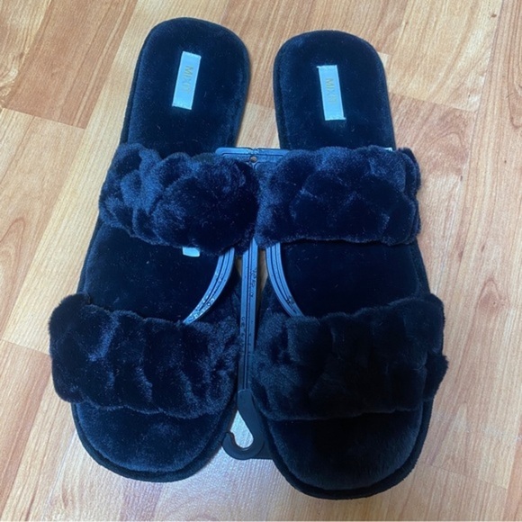 MIXIT Braided Dual Band Womens Slip-On‎ Slippers XL - Picture 2 of 4